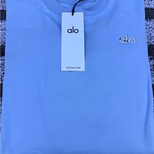 ALO Yoga Sky Blue Pullover